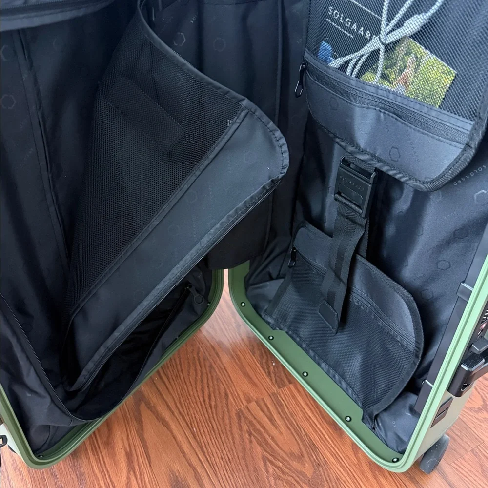 Samsonite Olive Hardshell Luggage Carry on - Picture 4 of 8